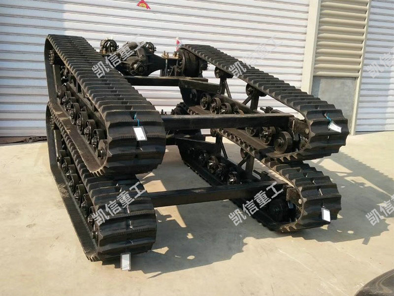 機(jī)械傳動橡膠履帶底盤