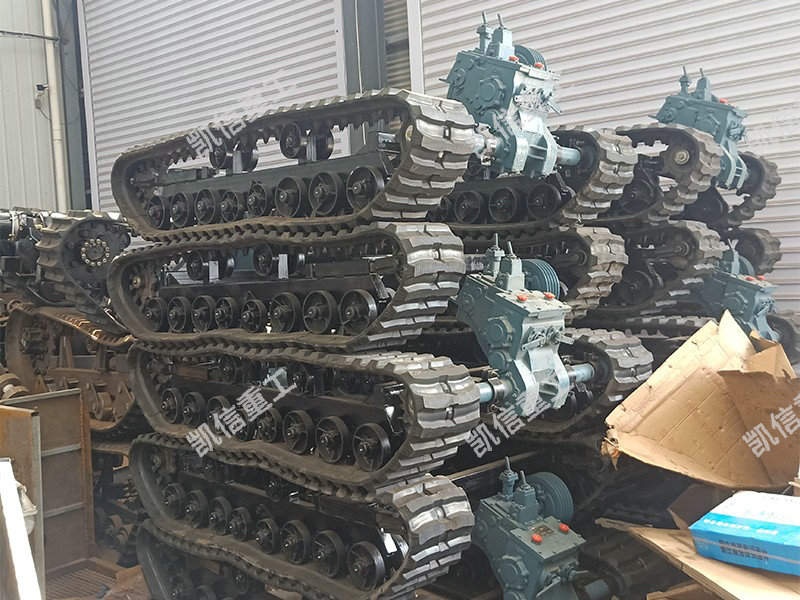 機(jī)械傳動橡膠履帶底盤
