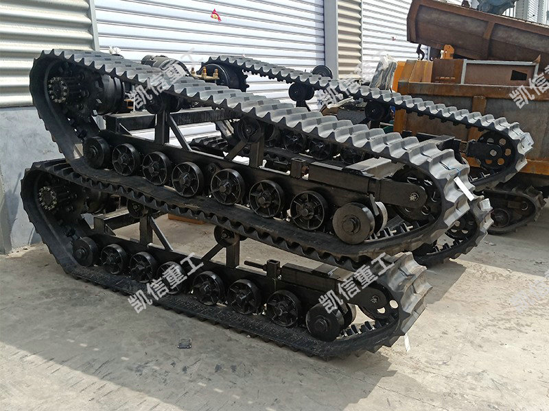 機(jī)械傳動橡膠履帶底盤